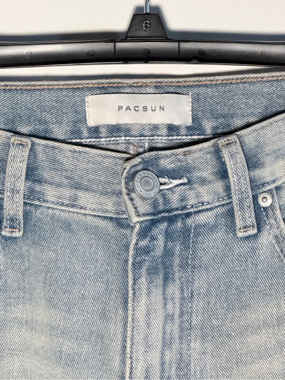 PacSun Light Blue Ryder ultra baggy  Wide-Leg Jeans for Men